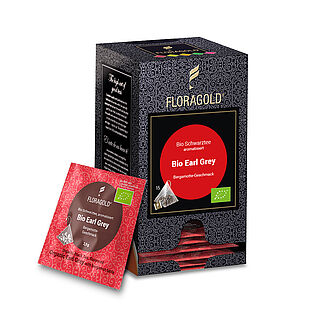 Floragold Bio Earl Grey Pyramidenbeutel