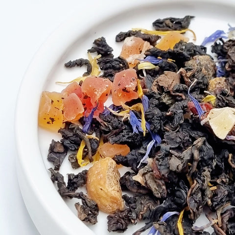Gojibeere Pfirsich Oolong Tee und kräutergalerie
