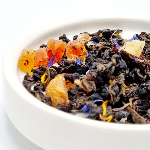 Gojibeere Pfirsich Oolong Tee und kräutergalerie