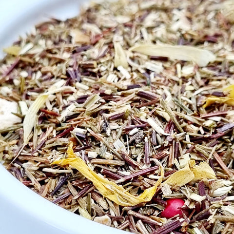 Weinbergpfirsich tee und kräutergalerie rooibos