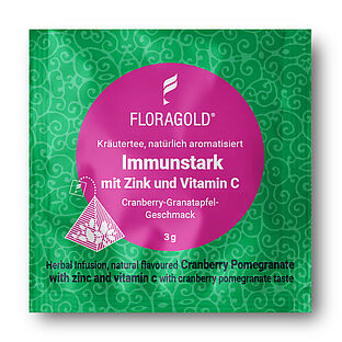 FLORAGOLD® Immunstark | Kräutertee | Pyramidenbeutel
