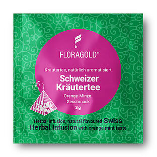 Floragold Schweizer Kräutertee natürlich pyramidenbeutel