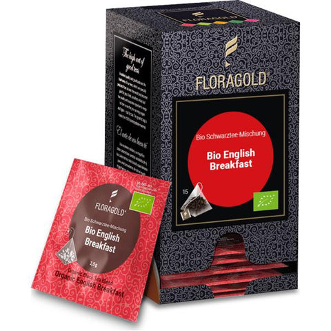Floragold Bio English Breakfast pyramidenbeutel