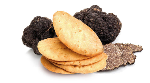 Knusprige Cracker mit Trüffel und Olivenöl | Geschenkverpackung