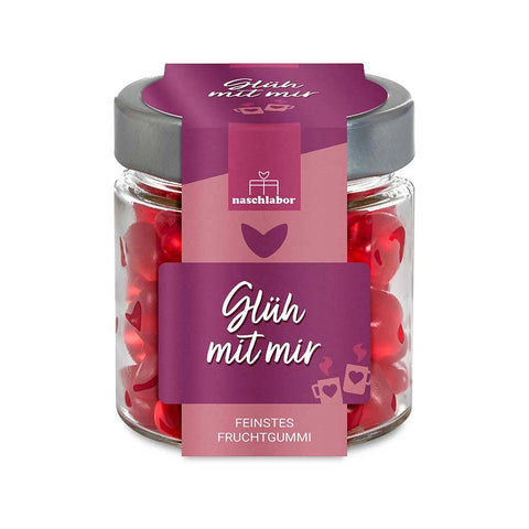Fruchtgummi Glüh mit mir | 120g | Glühweinherzen