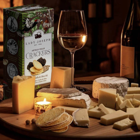 Knusprige Cracker mit Trüffel und Olivenöl | Geschenkverpackung