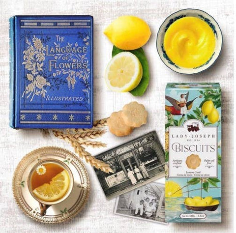 Lemon Curd Biscuits | Zitronencreme-Kekse (süß) | Geschenkverpackung