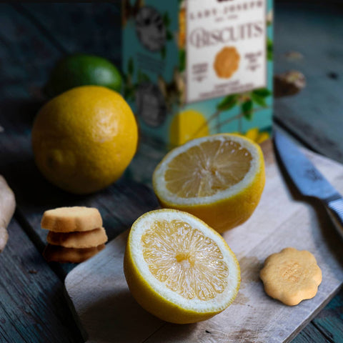 Lemon Curd Biscuits | Zitronencreme-Kekse (süß) | Geschenkverpackung