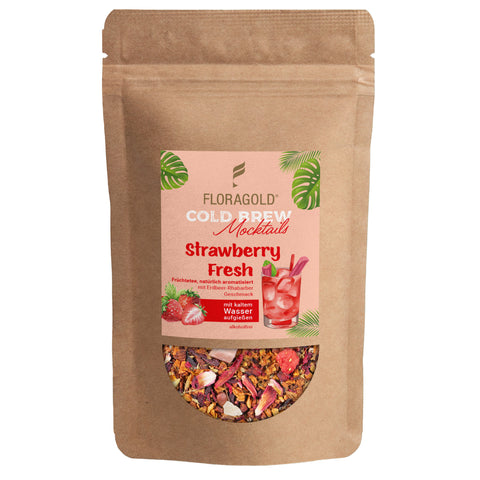 Cold Brew Strawberry Fresh Früchtetee tee und kräutergalerie