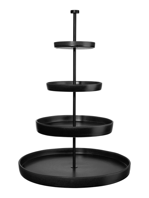 Etagere, 4-stufig, black iron | 92153174 | Steingut