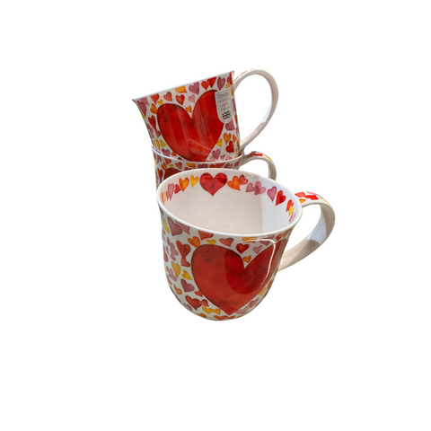 Becher | Tasse | Cumbrae - Big love rot | Dunoon-Tee-undKraeutergalerie