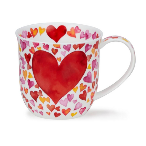 Becher | Tasse | Cumbrae - Big love rot | Dunoon-Tee-undKraeutergalerie