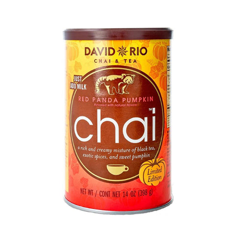 David Rio Red Panda Pumkin Chai Tee und Kräutergalerie