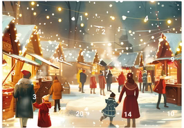 FLORAGOLD® Adventskalender "Booklet" 2025 | Kräutertee | Pyramidenbeutel-Tee-undKraeutergalerie