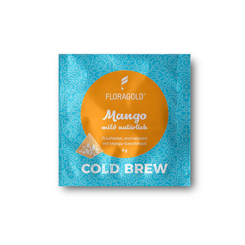 FLORAGOLD® Cold Brew Mango | Früchtetee | Mild | Pyramidenbeutel