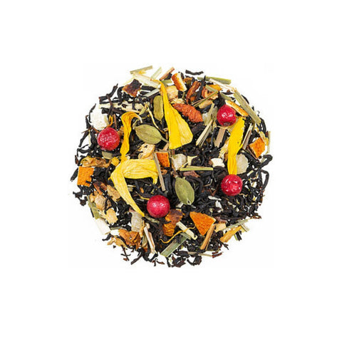 Frühlingsduft Schwarztee tee und kräutergalerie