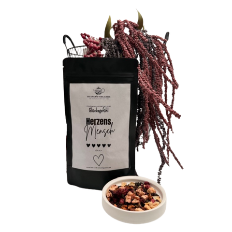 Glücksgefühl Früchtetee Mild Tee und kräutergalerie