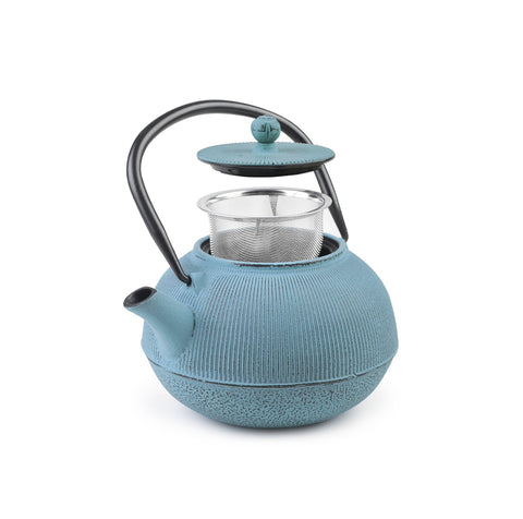 IBILI | Schwarze Teekanne | Gusseisen | 0,8 Liter