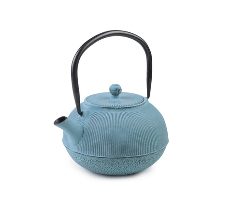 IBILI | Schwarze Teekanne | Gusseisen | 0,8 Liter