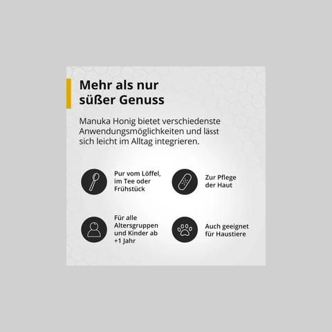 MANUKA Honig MGO 400+ | 500g-Tee-undKrautergalerie_12