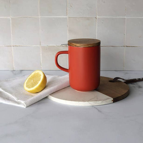 Ogo living | Juliet-Teebecher mit Sieb | Set | 475ml - Tee- und Kraeutergalerie