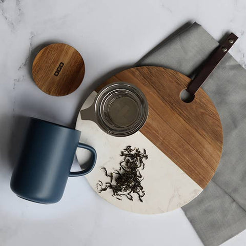 Ogo living | Juliet-Teebecher mit Sieb | Set | 475ml - Tee- und Kraeutergalerie
