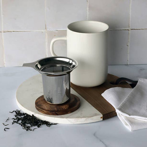 Ogo living | Juliet-Teebecher mit Sieb | Set | 475ml - Tee- und Kraeutergalerie