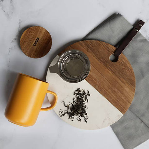 Ogo living | Juliet-Teebecher mit Sieb | Set | 475ml - Tee- und Kraeutergalerie