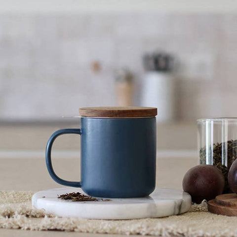 Ogo living | Mini-Juliet-Teebecher mit Sieb | Set - Tee- und Kraeutergalerie