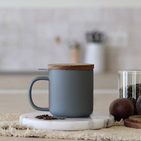 Ogo living | Mini-Juliet-Teebecher mit Sieb | Set - Tee- und Kraeutergalerie