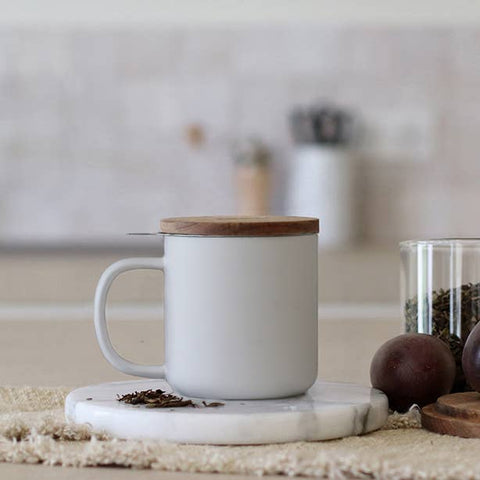 Ogo living | Mini-Juliet-Teebecher mit Sieb | Set - Tee- und Kraeutergalerie