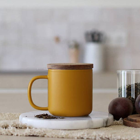 Ogo living | Mini-Juliet-Teebecher mit Sieb | Set - Tee- und Kraeutergalerie