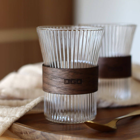 Ogo living | Teebecher | Teeglas | Set mit 2 Bechern | Borosilikatglas | Karl | 250 ml - Tee- und Kraeutergalerie