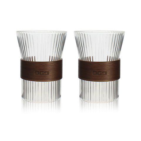Ogo living | Teebecher | Teeglas | Set mit 2 Bechern | Borosilikatglas | Karl | 250 ml - Tee- und Kraeutergalerie