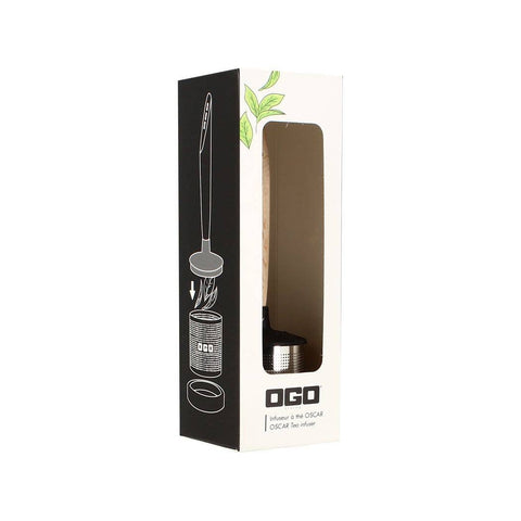 Ogo living | Teesieb Oscar | Buchenholz Edelstahl - Tee- und Kraeutergalerie
