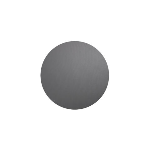 Tischset rund, basalt, Lederoptik | 7857420 | PVC