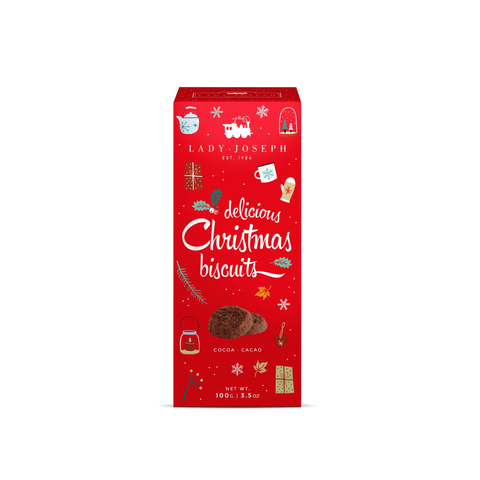 Schokoladenplätzchen Weihnachtsedition | Weihnachtskekse | Geschenkverpackung