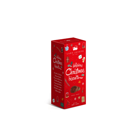 Schokoladenplätzchen Weihnachtsedition | Weihnachtskekse | Geschenkverpackung