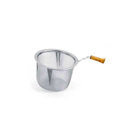 Tee Sieb mit Bambusgriff | 41072 | Teesieb