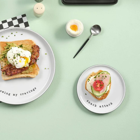 Tee-undKrautergalerie-Dessertteller, following my cravings | 17140277 | New Bone China
