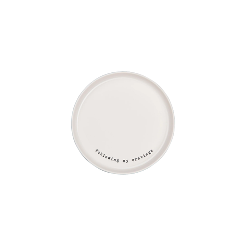 Tee-undKrautergalerie-Dessertteller, following my cravings | 17140277 | New Bone China
