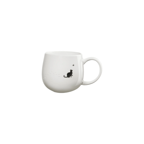 Tee-undKrautergalerie-Henkelbecher, Cat, 0,4 l. | 22061338 | New Bone China