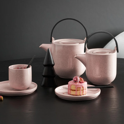 Tee-undKrautergalerie-Teekanne mit Holzgriff, hanami, 0,6 l. | 19371183 | Porzellan