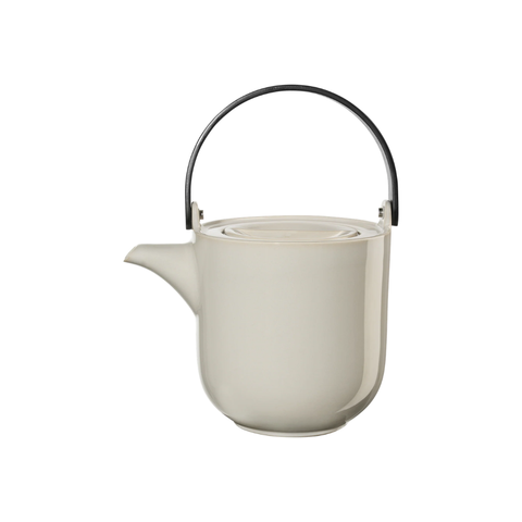 Tee-undKrautergalerie-Teekanne mit Holzgriff, tofu, 1,5 l. | 19372184 | Porzellan