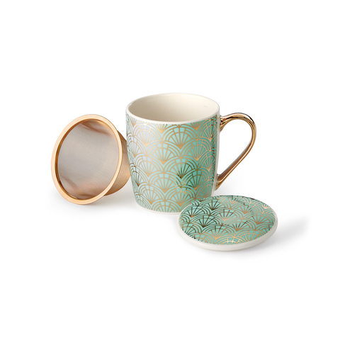 Tee-undKrautergalerie_89-Kräuterteetasse Teetasse "Art Déco" | 33297 | Dethlefsen & Balk