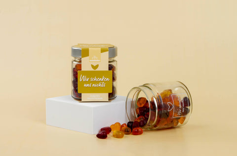 Tee-undkraeutergalrie-Fruchtgummi | Wir schenken uns nichts | 120g