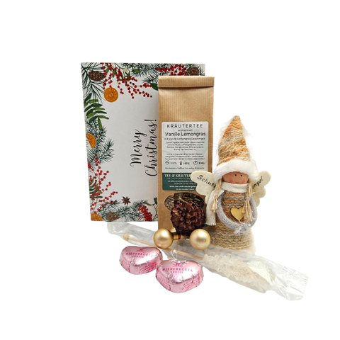 Tee Geschenk 2 | Weihnachtsgeschenk | Geschenkpaket | Merry Christmas-Tee-undKraeutergalerie