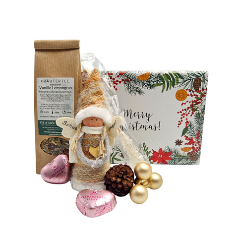 Tee Geschenk 2 | Weihnachtsgeschenk | Geschenkpaket | Merry Christmas-Tee-undKraeutergalerie