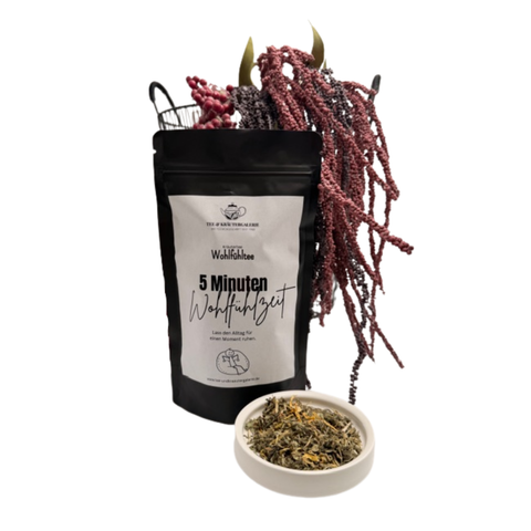 Wohlfühlkräuter Kräutertee tee und kräutergalerie