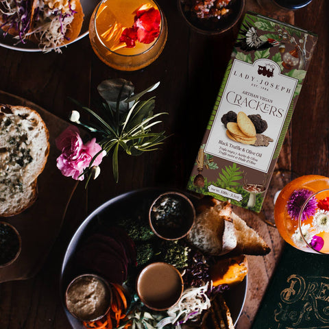 Knusprige Cracker mit Trüffel und Olivenöl | Geschenkverpackung